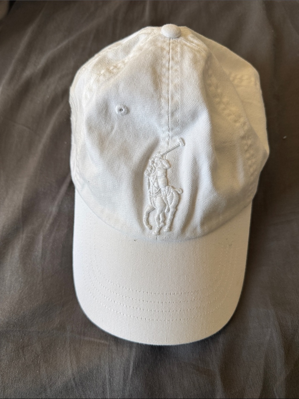 Polo by Ralph Lauren All-White Classic Polo Player Cap